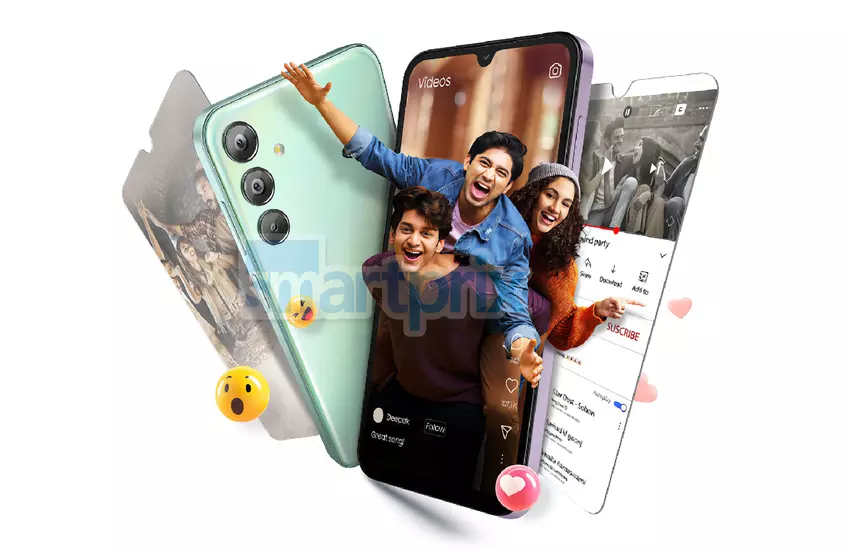 Drievoudige camera en 6.000 mAh batterij: Samsung Galaxy F15 promotiemateriaal is online opgedoken