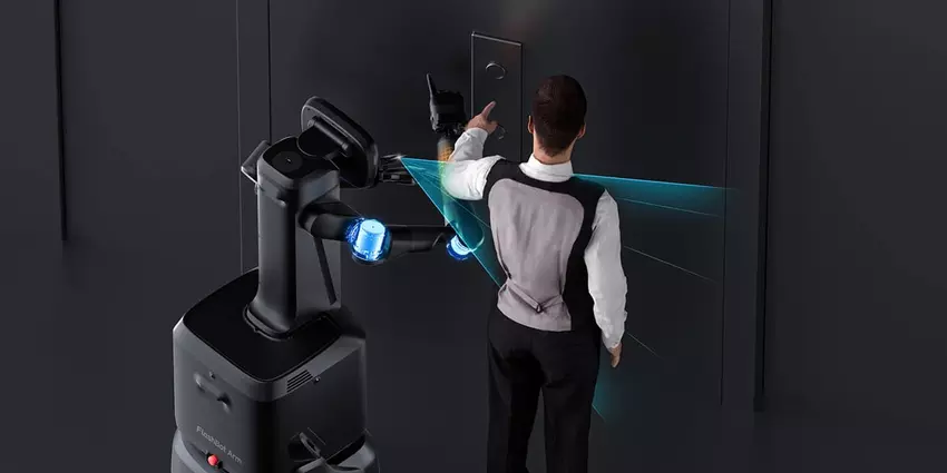 FlashBot Arm analyseert de omgeving