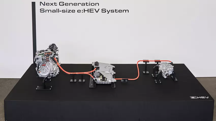 Het volgende generatie kleine e:HEV-systeem