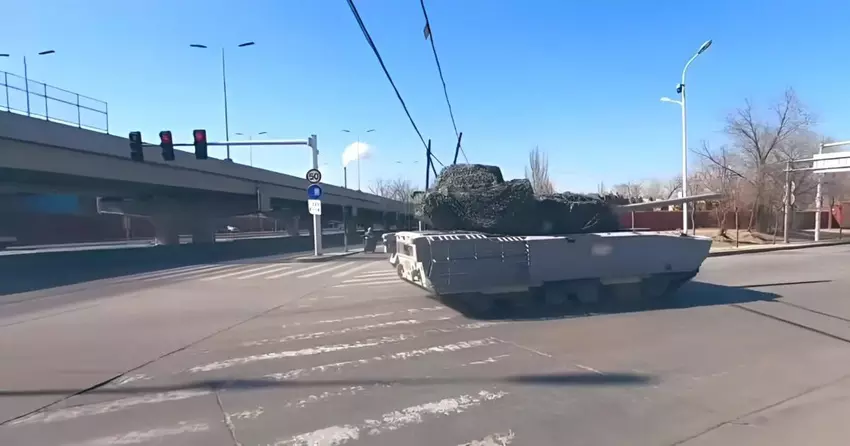 Een voorheen onbekende tank werd gespot in China