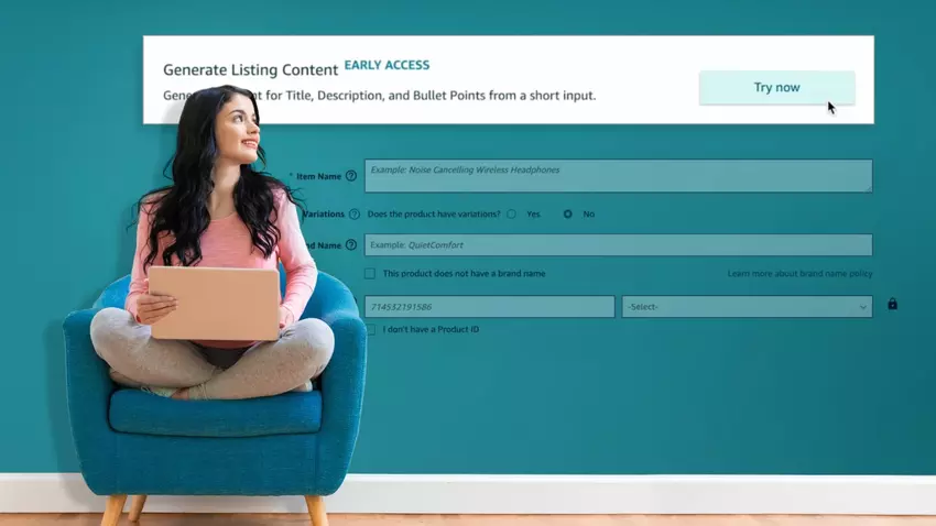 Amazon heeft een AI-tool voor verkopers onthuld die automatisch een productkaart invult op basis van een korte beschrijving