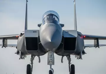 De verbeterde F-15EX Eagle II gevechtsvliegtuigen ...