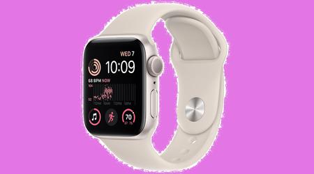Apple Watch SE 2 met 44 mm body en ondersteuning voor mobiele netwerken verkrijgbaar bij Amazon in de uitverkoop met 89 dollar korting