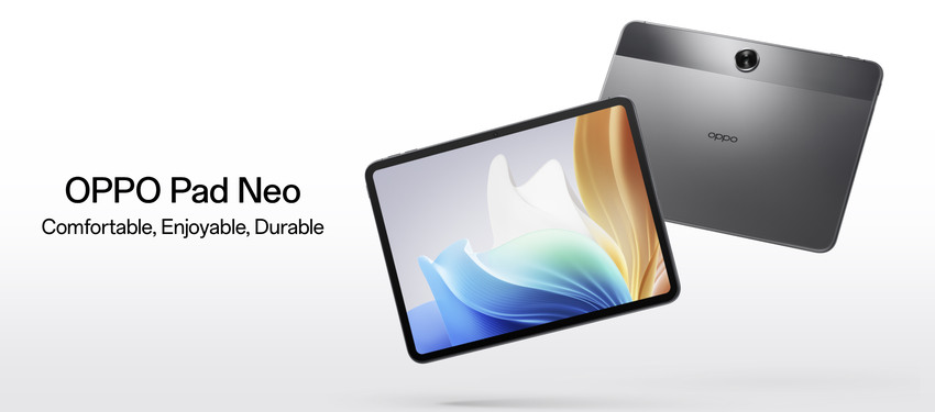 OPPO Pad Neo: 11-inch 90Hz scherm, MediaTek Helio G99 chip en 8000mAh batterij met 33W opladen voor $260