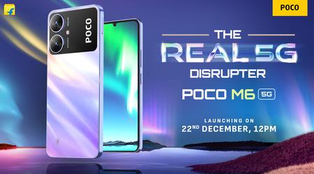 Xiaomi onthult POCO M6 5G-budget smartphone op 22 december