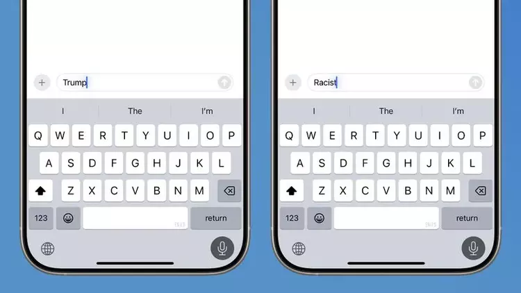 Vreemde iPhone bug: dicteer het woord ...