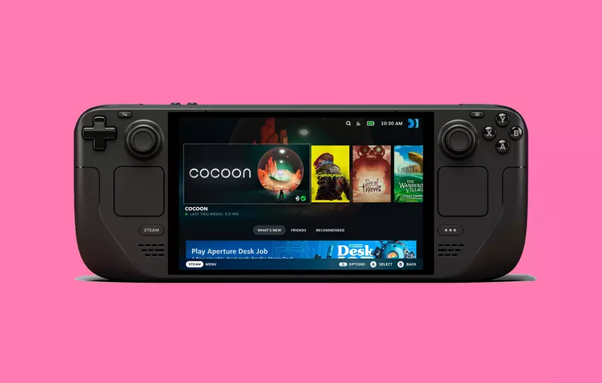 Steam Deck heeft SteamOS 3.5.5 ontvangen met nieuwe functies en verbeterde prestaties