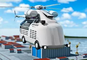 SORA-MICHI: conceptvrachtwagen met helikoptervermogen kan goederen ...