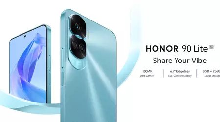 Honor 90 Lite: Dimensity 6020 chip, 100 MP camera en 4500 mAh batterij met 35W opladen