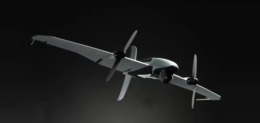 Het Duitse bedrijf Quantum-Systems heeft de Twister-drone met AI onthuld die in een rugzak kan worden gedragen.