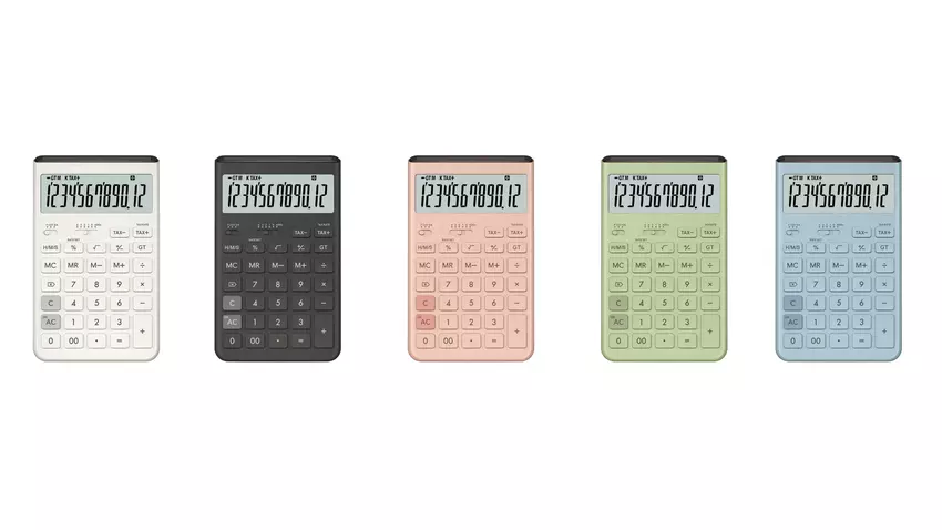 Casio kondigt nieuw model Comfy JT-200T calculator aan met vernieuwd ontwerp en zonnepaneel op de bovenkant