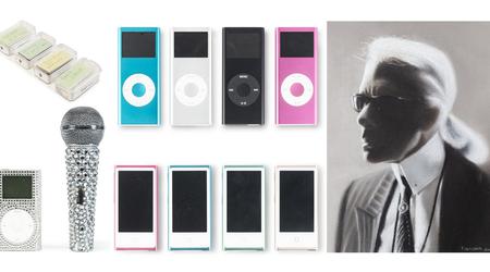 Sotheby's veiling verkoopt 250 van Karl Lagerfeld's iPods met zijn afspeellijsten