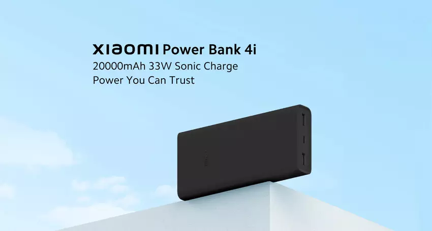 Xiaomi heeft de 20.000 mAh Power Bank 4i geïntroduceerd voor $26