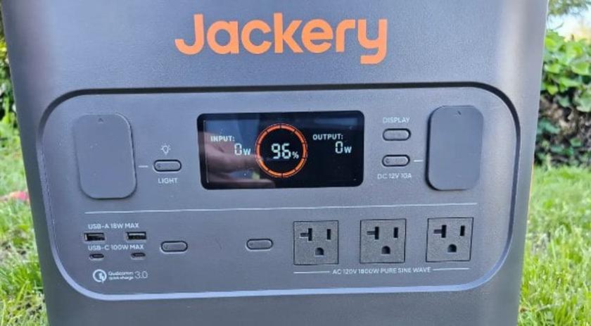Jackery Explorer 1500 Pro noodstroomvoorziening huis