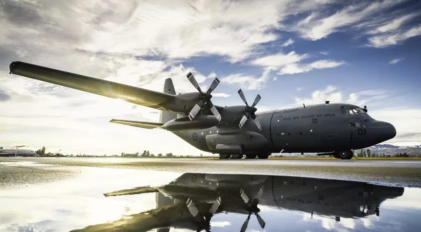 C-130H Hercules transportvliegtuig
