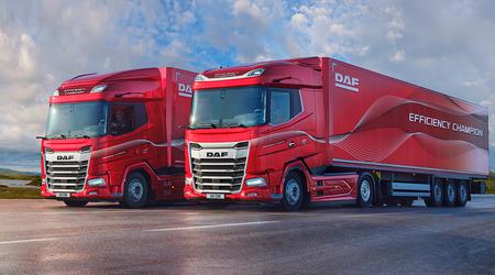 DAF's zuinigste trucks krijgen label 'Efficiency Champion'.