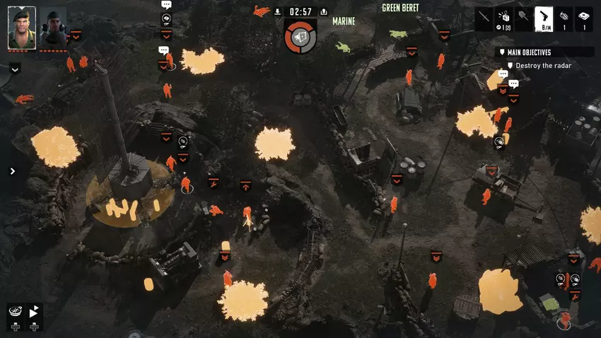 Interface van Commandos: Origins