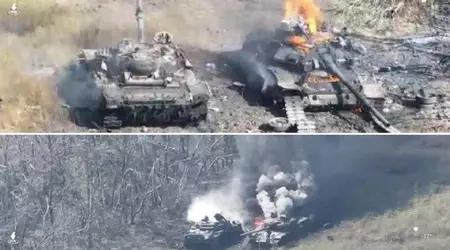 Een kamikaze drone van $500 heeft een zeldzame Russische T-90A tank vernietigd die minstens $2,5 miljoen waard is.