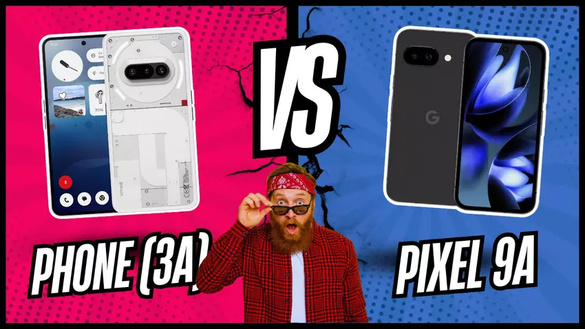 Telefoon (3a) versus Pixel 9a