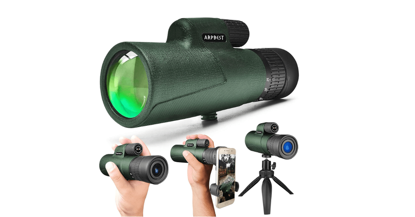 ARPBEST 25X50 monoculaire telescoop voor telefoon