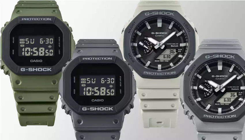 Casio introduceert G-Shock Urban Utility horloge met zonnepaneel en Bluetooth in de VS