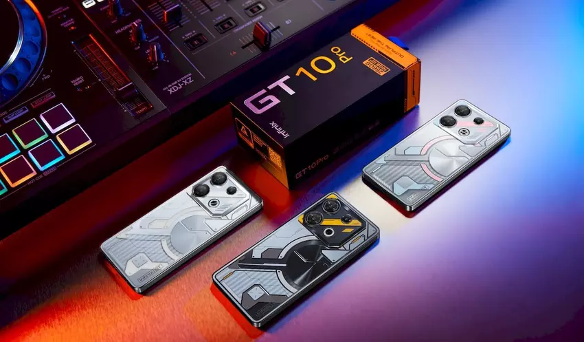 Infinix GT 10 Pro is een gaming-smartphone met Dimensity 8050, 108MP camera en 120Hz AMOLED-scherm geprijsd vanaf $240