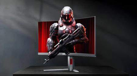 AOC heeft een nieuwe 27-inch gebogen monitor met een verversingssnelheid van 200 Hz en HDR10-ondersteuning geïntroduceerd voor minder dan $160