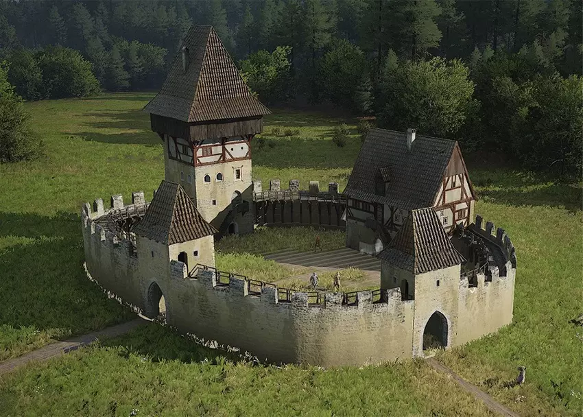 Het kasteel van Manor Lords