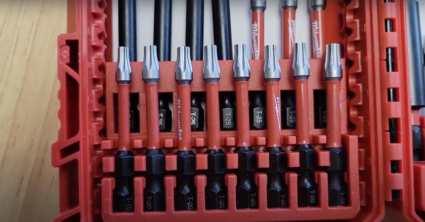 Milwaukee SHOCKWAVE 100-delige magnetische schroevendraaierbits