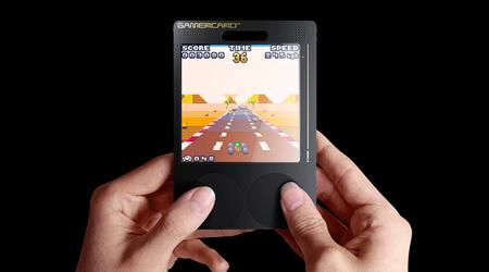 GamerCard, een ongewone retro console van de neef van de maker van de iconische ZX Spectrum, is onthuld