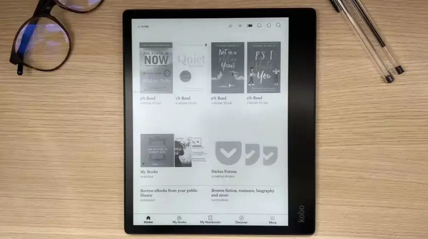 Kobo Elipsa 2E eReader met stylus pen