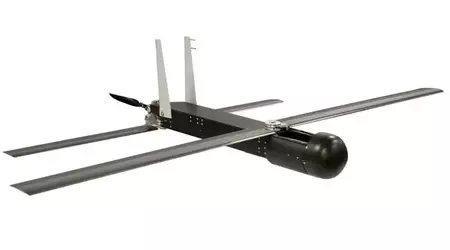 VS test voor het eerst Coyote LE SR luchtdoeldrone vanuit een helikopter