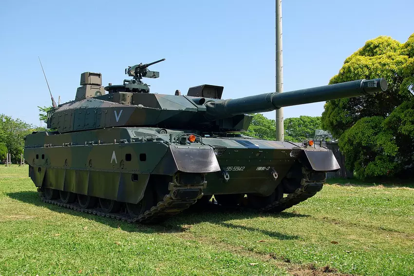 De Type 10-tank. Illustratie: Los688