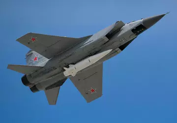 MiG-31K verloor zijn Kh-47M2 pseudo-hypersonische raket ...