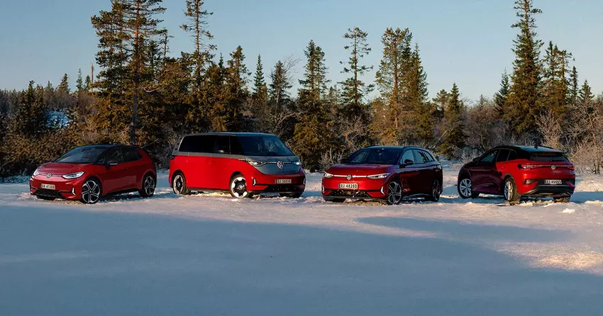 Volkswagen ligt voor op Tesla in Noorwegen