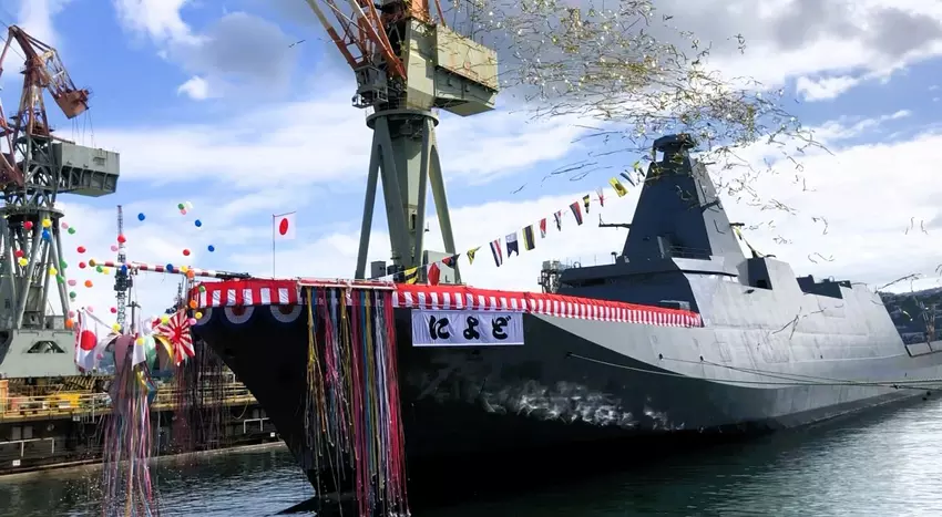 De Japanse marine ontvangt binnenkort het 318 miljoen dollar kostende fregat JS Niyodo met het Mk 41 verticale lanceersysteem voor Type 07 anti-scheepsraketten.