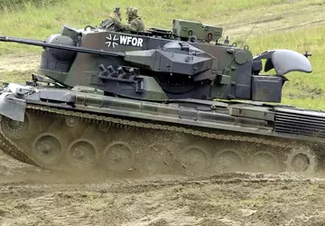 Gepard zelfrijdende luchtverdedigingssystemen, munitie voor Leopard ...