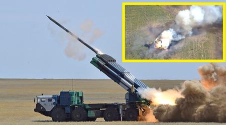 De Oekraïense defensietroepen hebben een zeer zeldzaam Russisch Smerch meervoudig raketlanceersysteem met een exportwaarde van meer dan 12 miljoen dollar vernietigd.