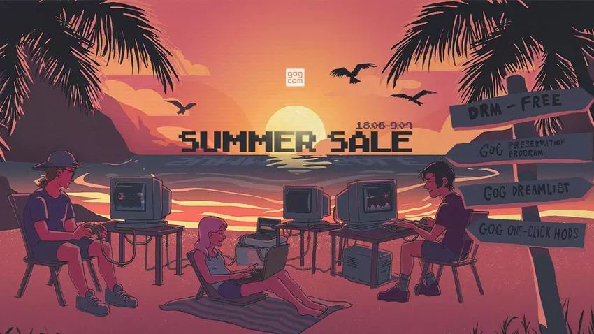 GOG heeft een grote Zomeruitverkoop gelanceerd met kortingen tot 95% op 8.000 games