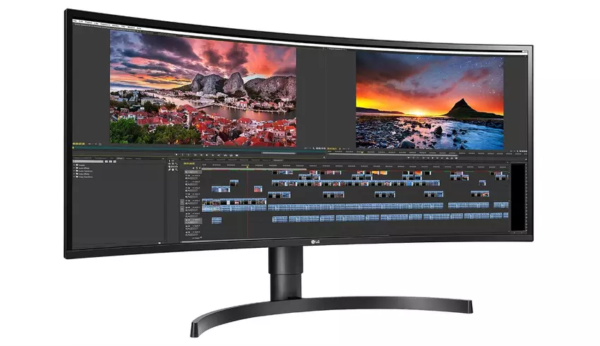 LG 34WN80C-B 34 inch ultrabrede monitor