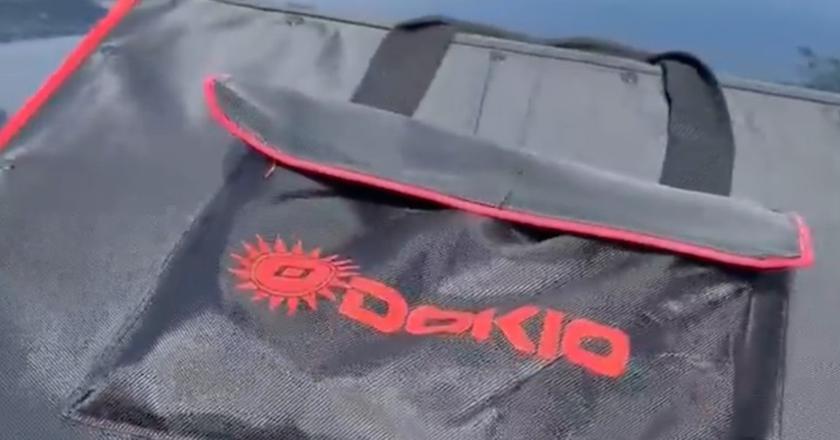 DOKIO 220w Draagbaar Zonnepaneel 