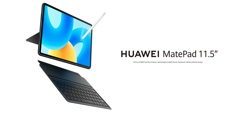 Huawei lanceert MatePad 11.5 wereldwijd: tablet met 120Hz scherm en Snapdragon 7 Gen 1 chip 