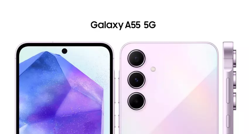 Samsung Galaxy A55 krijgt zijn eerste firmware-update met een nieuwe beveiligingspatch