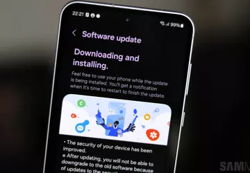Galaxy A55 heeft een update ontvangen ...