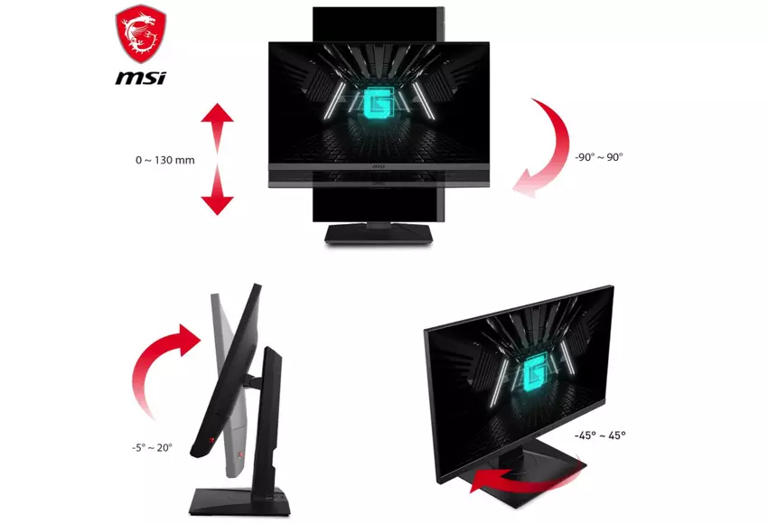 MSI G272QPF portretmodus monitor codering