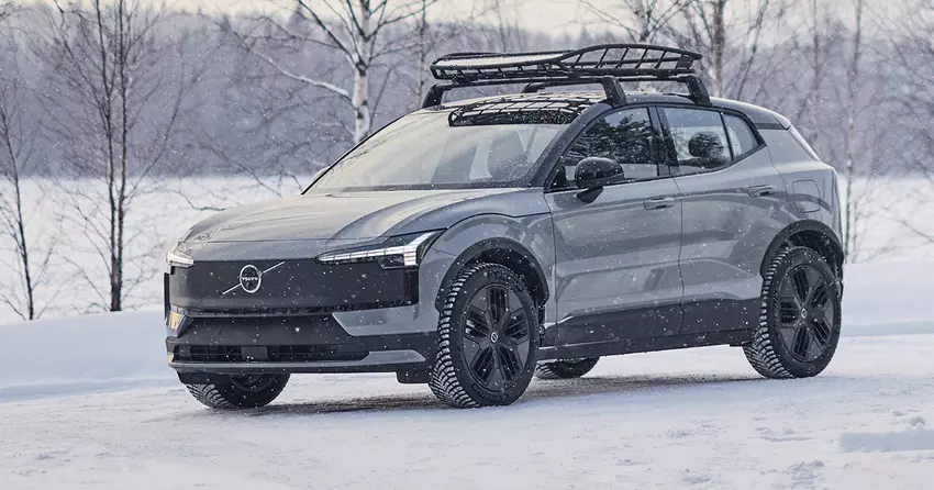 De Volvo EX30 is de eerste elektrische auto van Volvo met een Cross Country versie
