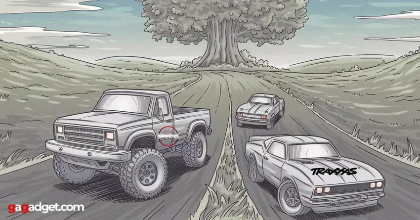 Goedkope Traxxas RC auto's. Bron