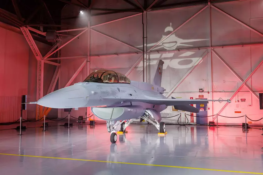 De eerste Bulgaarse F-16 Block 70