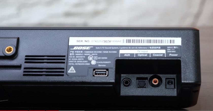 BOSE SOLO 5 soundbar voor pc