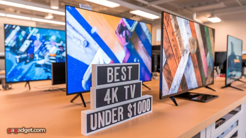 beste 4K tv's onder de 1000 in 2025